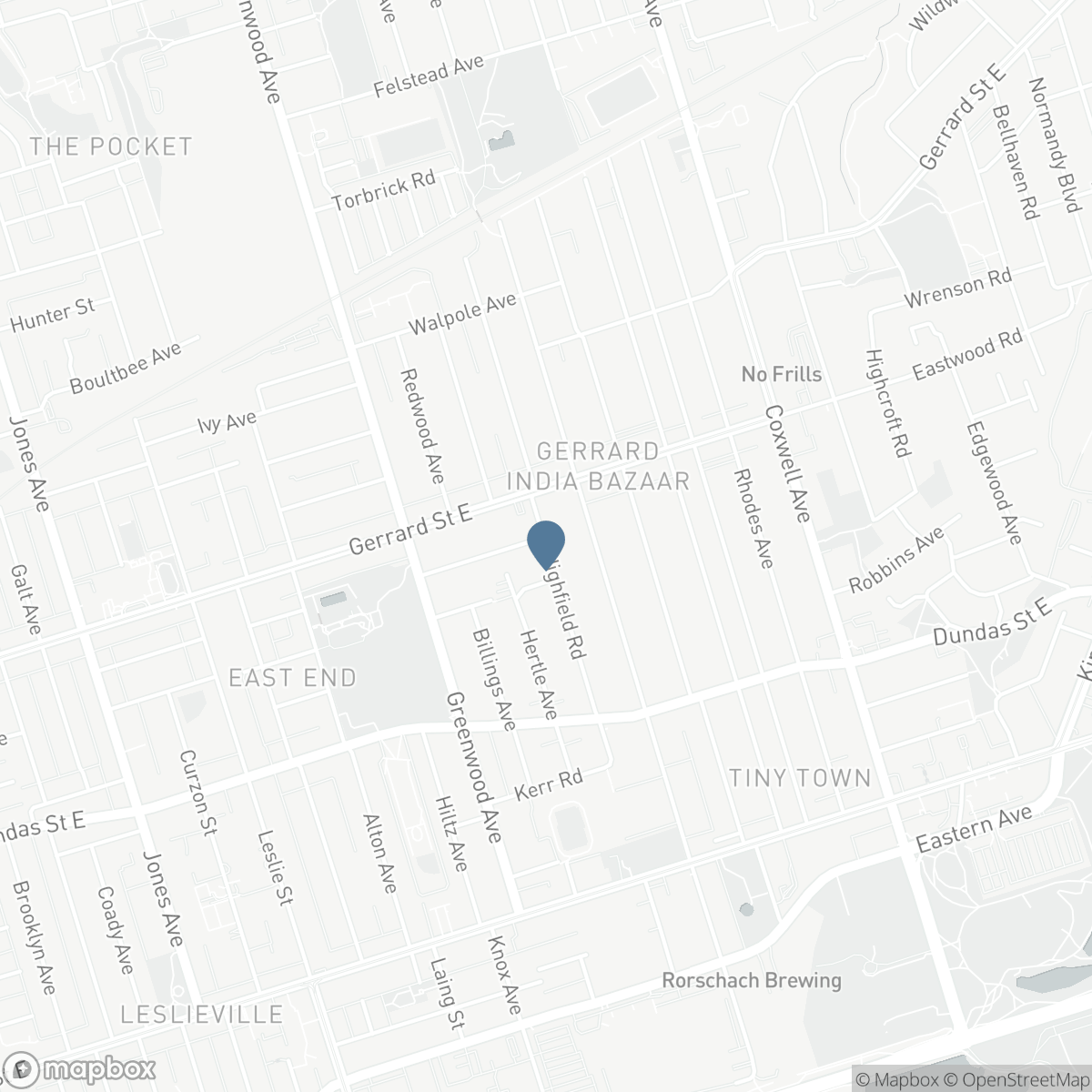127 HIGHFIELD ROAD, Toronto, Ontario M4L 2T9